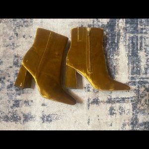 Sam Edelman velvet booties